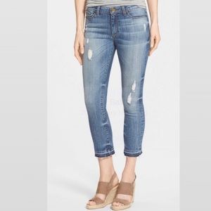 Kut from the Kloth “Reese” distressed ankle Jeans